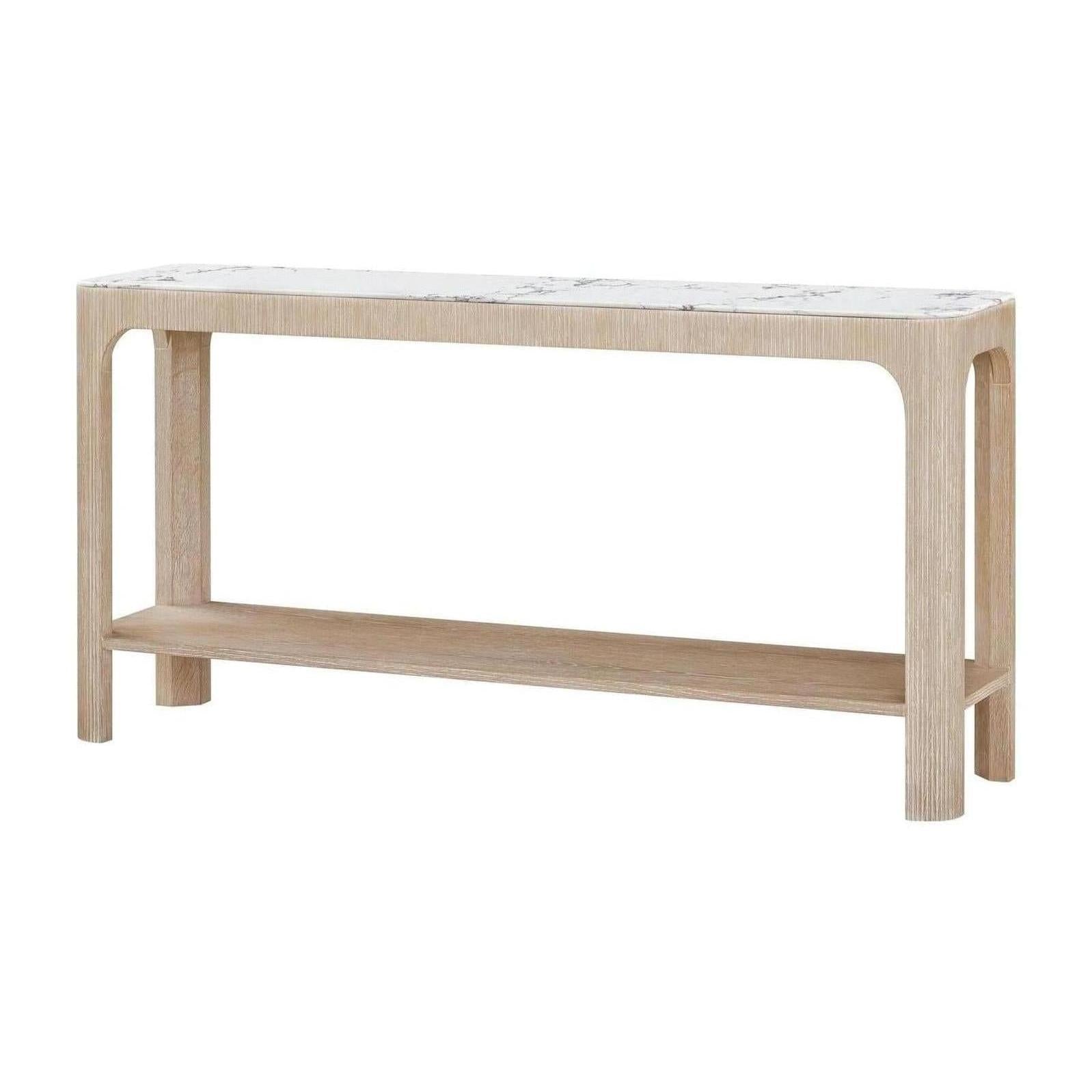 Theodore Alexander Horizon Quartz Console Table