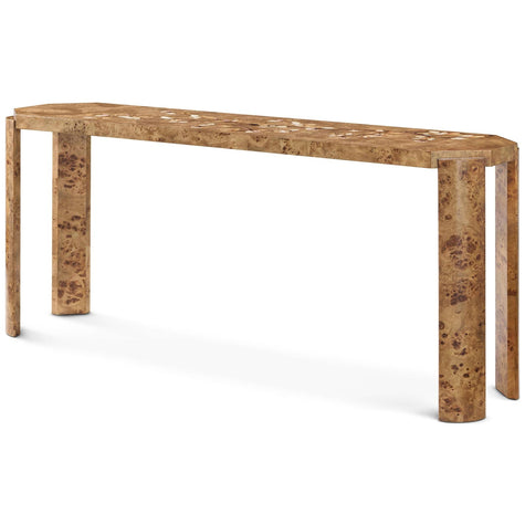 Theodore Alexander Perch Burl Chloris Console Table