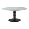 Theodore Alexander Kesden Round Marble Top Dining Table