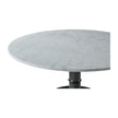Theodore Alexander Kesden Round Marble Top Dining Table
