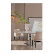 Theodore Alexander Kesden Round Marble Top Dining Table