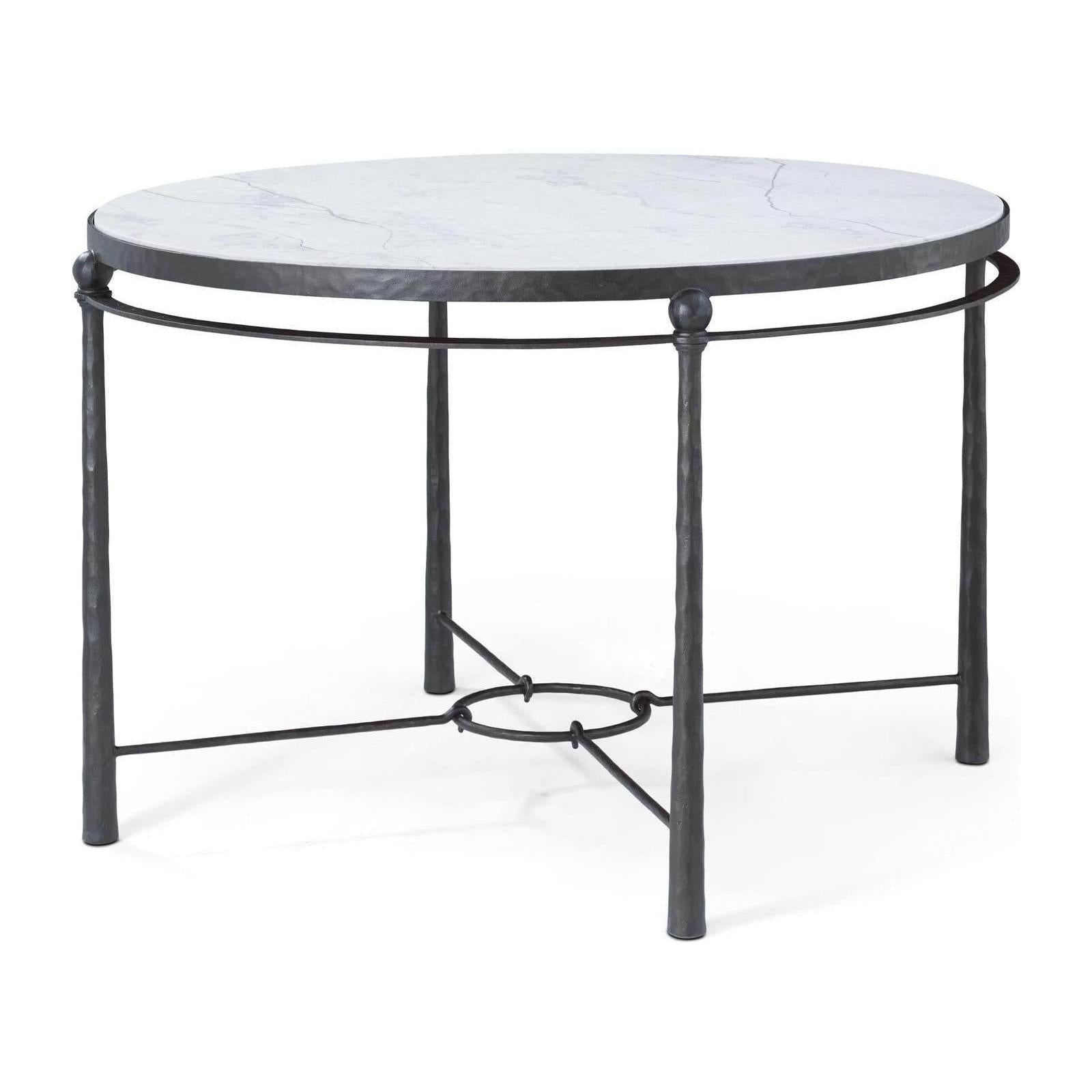 Theodore Alexander Spencer London Round Metal Center Table
