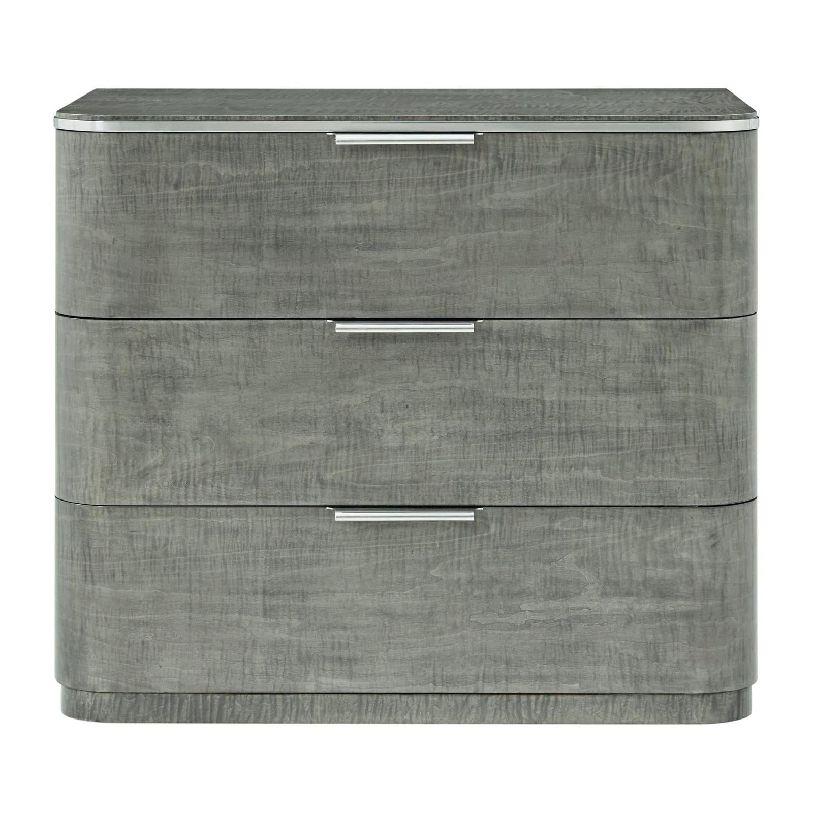 Theodore Alexander Hudson Three Drawer Nightstand