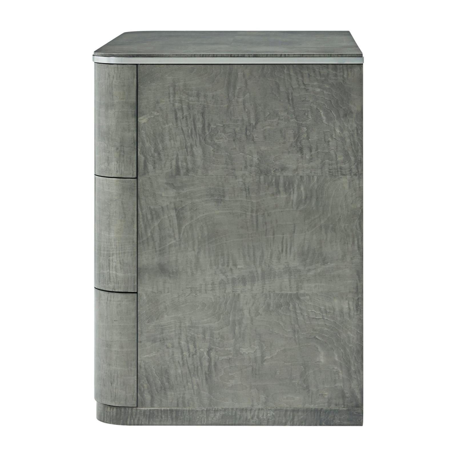 Theodore Alexander Hudson Three Drawer Nightstand