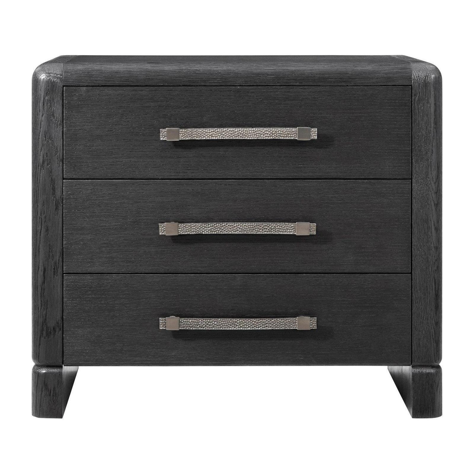 Theodore Alexander Luna 3-Drawer Nightstand