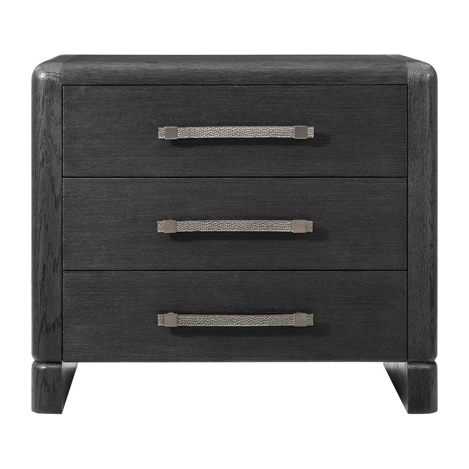 Theodore Alexander Luna 3-Drawer Nightstand
