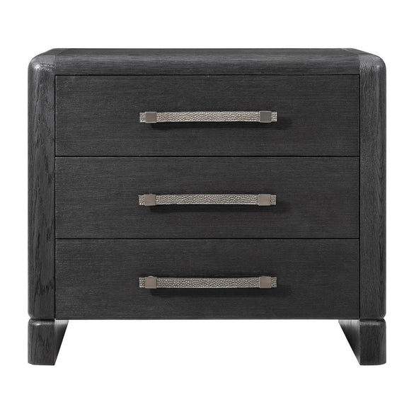 Theodore Alexander Luna 3-Drawer Nightstand