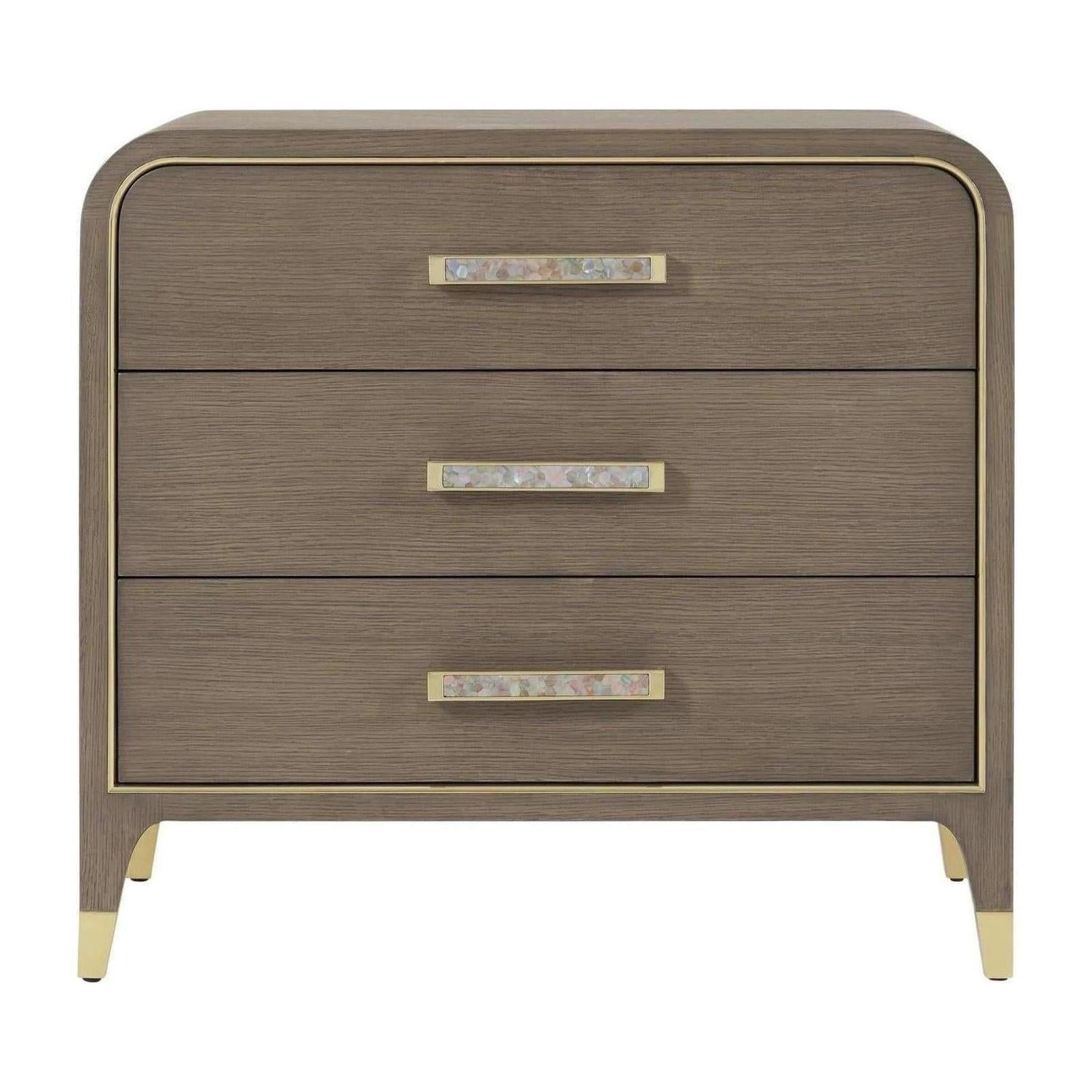 Theodore Alexander Judith Leiber 3-Drawer Nightstand
