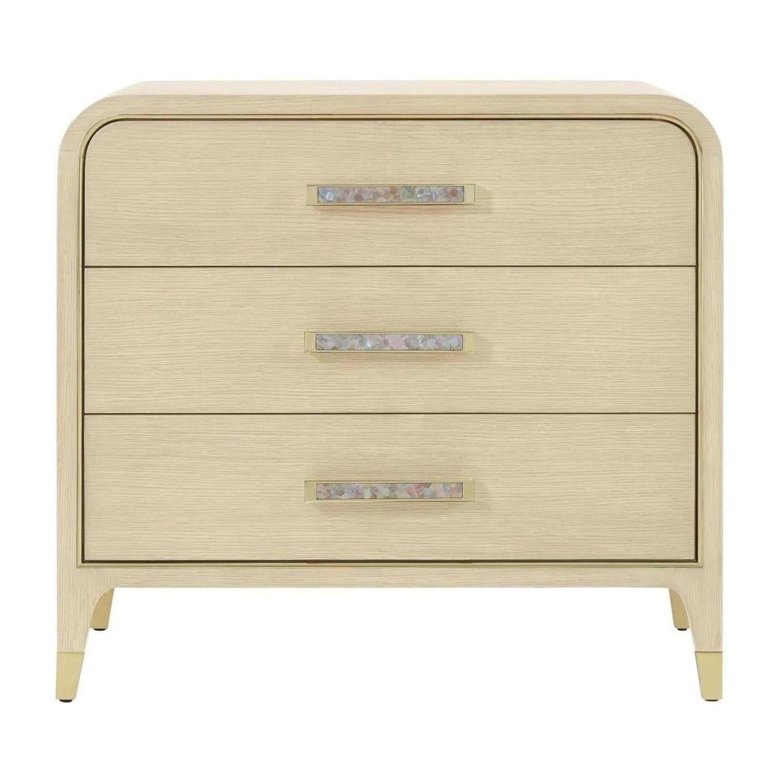 Theodore Alexander Judith Leiber 3-Drawer Nightstand