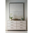Theodore Alexander Coastal Townsend Dresser with Wallpaper