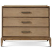 Theodore Alexander Coastal Worth Nightstand with Wallpaper