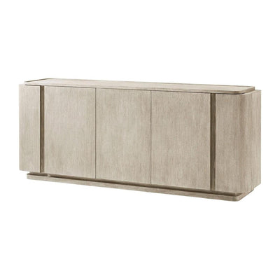 Theodore Alexander Repose Panel Triple-Door Sideboard