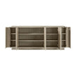 Theodore Alexander Repose Panel Triple-Door Sideboard