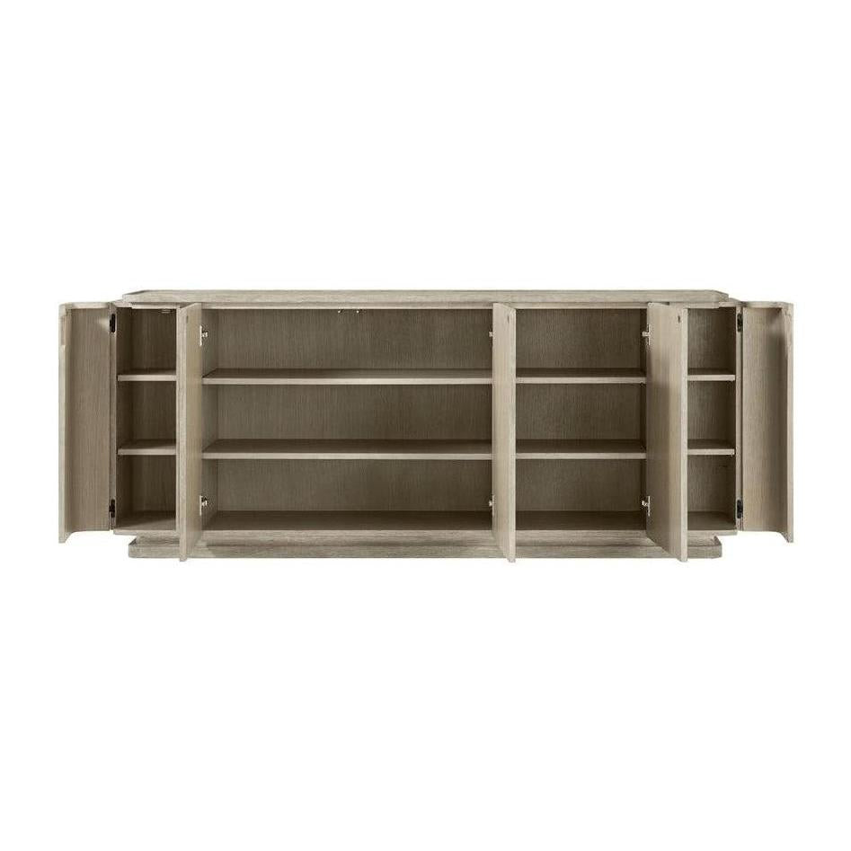 Theodore Alexander Repose Panel Triple-Door Sideboard