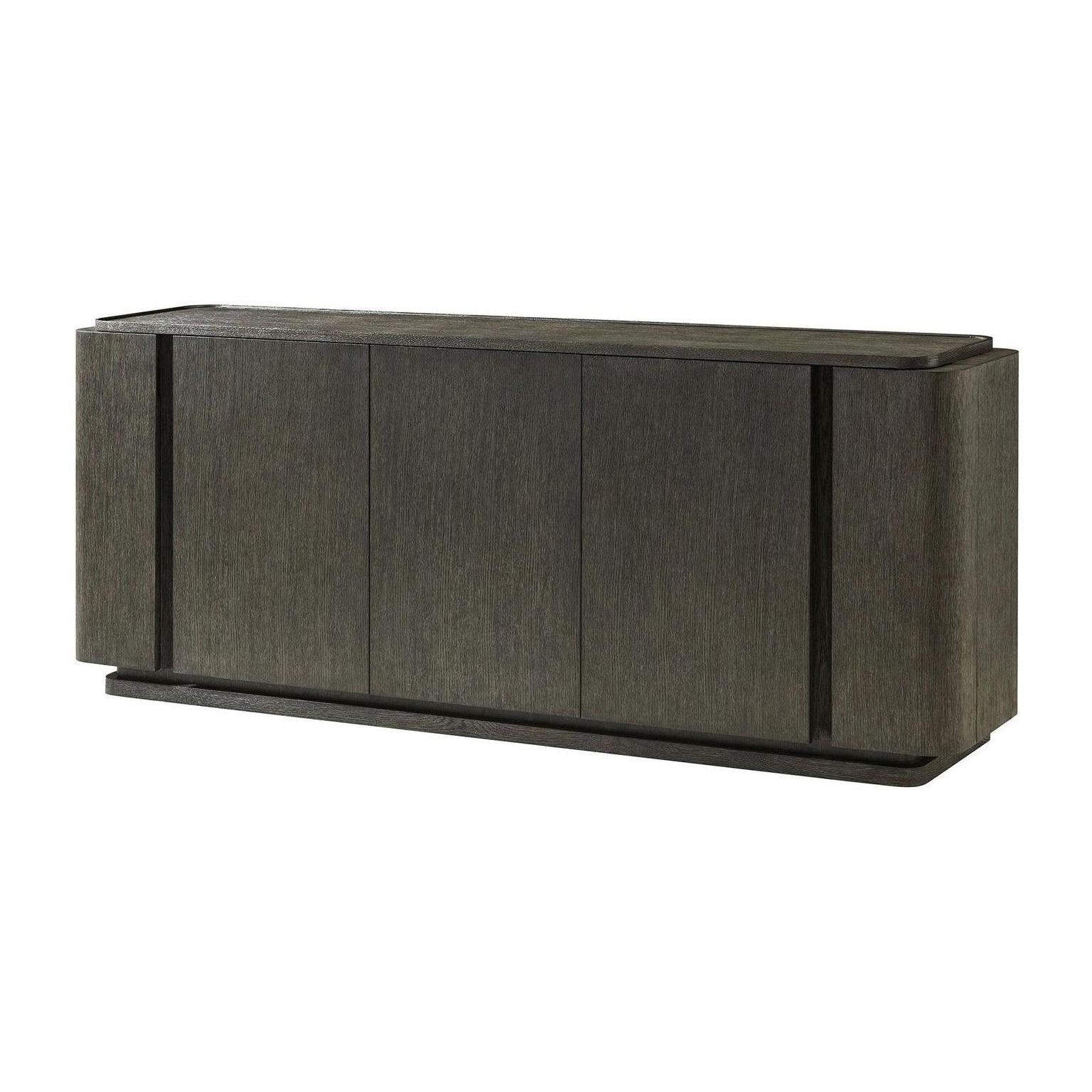Theodore Alexander Repose Panel Triple-Door Sideboard