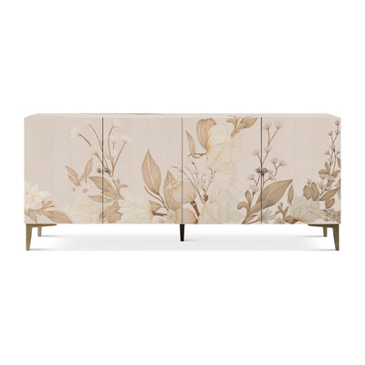 Theodore Alexander TA Artistry Bouquet 4-Door Sideboard