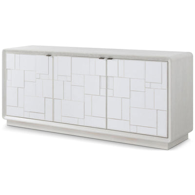 Theodore Alexander Coastal Amelia Credenza with Wallpaper