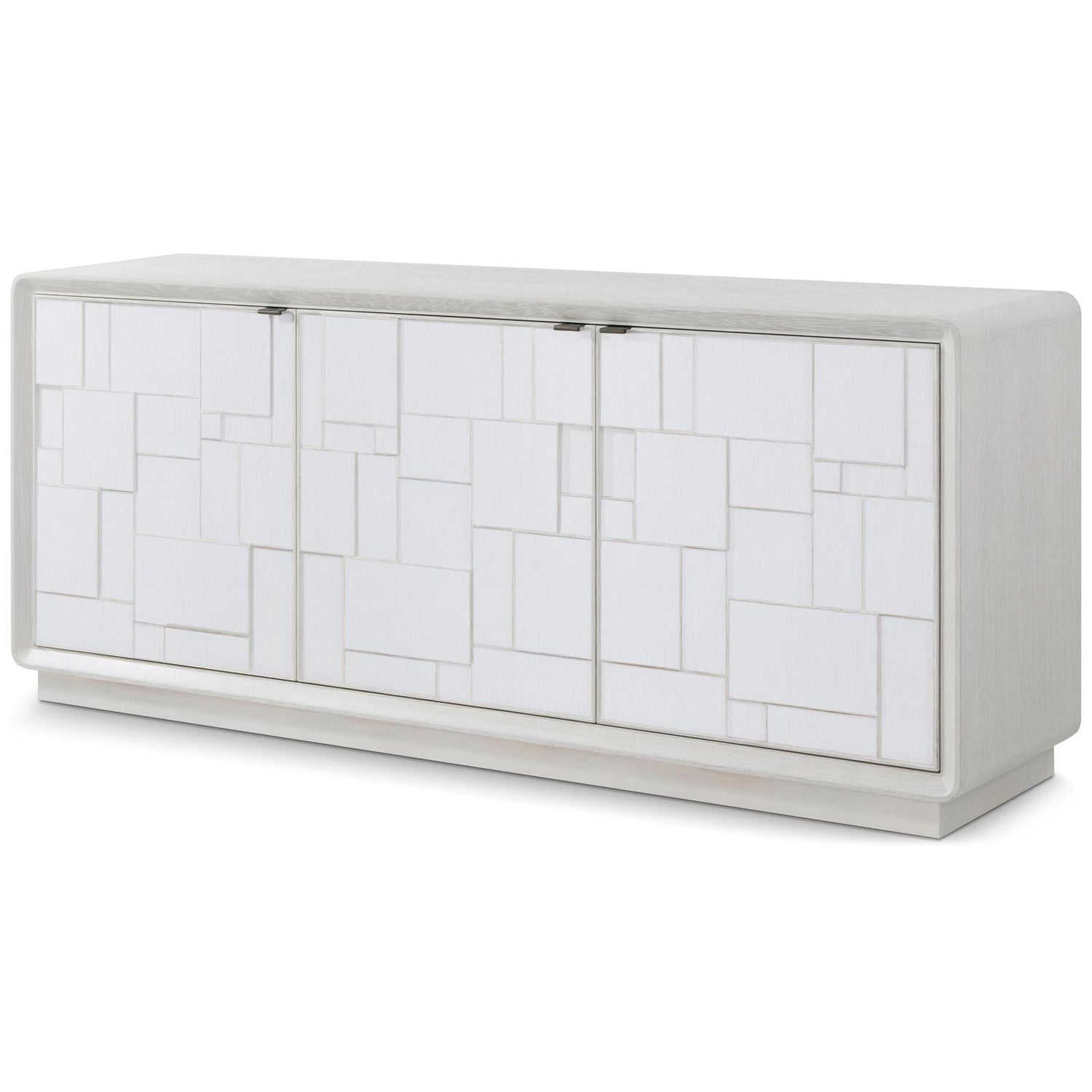 Theodore Alexander Coastal Amelia Credenza with Wallpaper