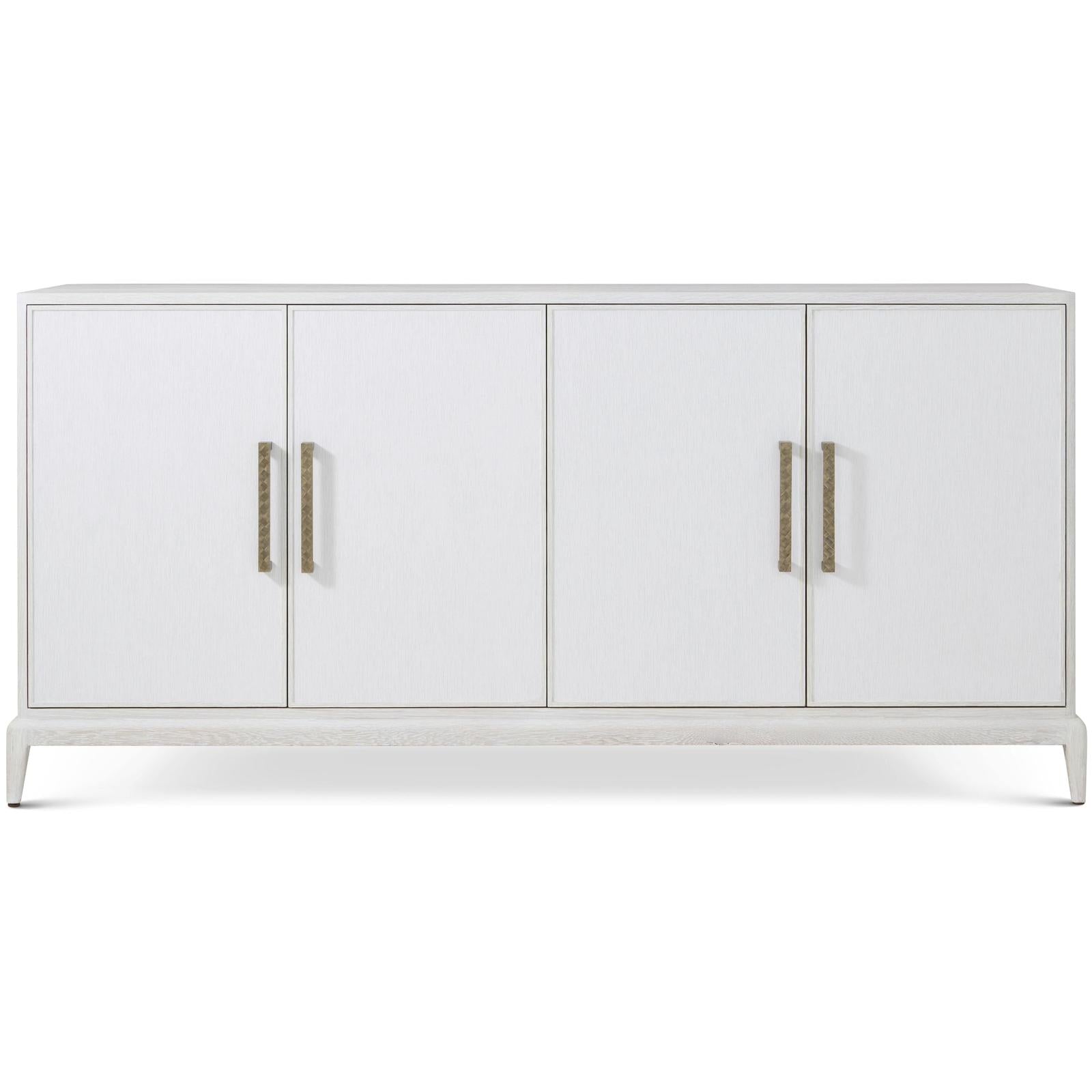 Theodore Alexander Coastal Stuart Credenza with Wallpaper