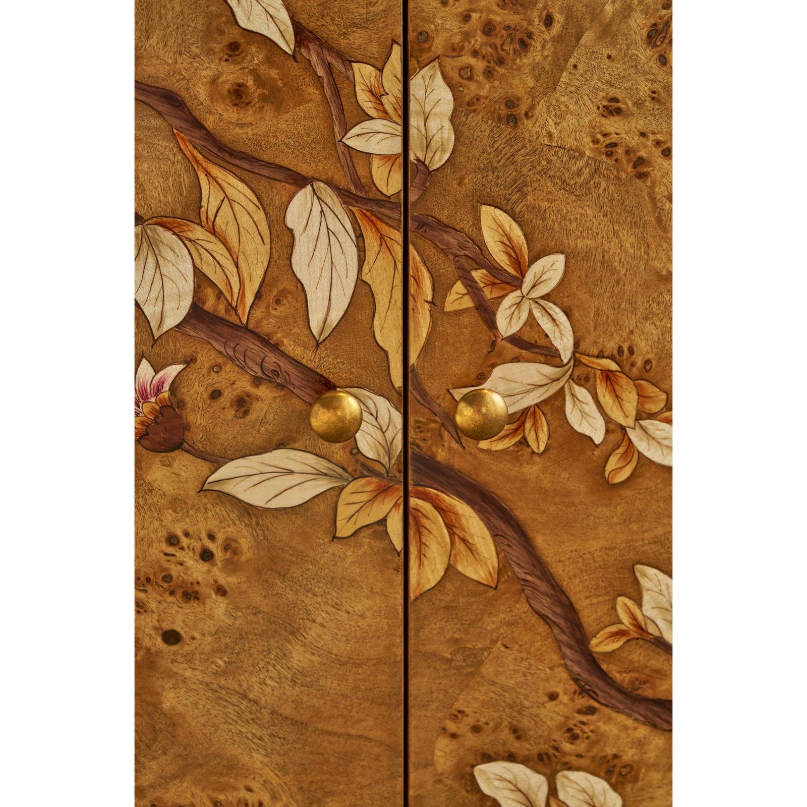 Theodore Alexander Perch Burl Calyx 2-Door Sideboard