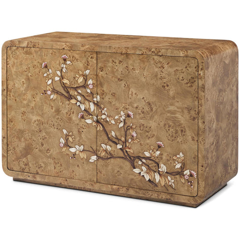 Theodore Alexander Perch Burl Calyx 2-Door Sideboard