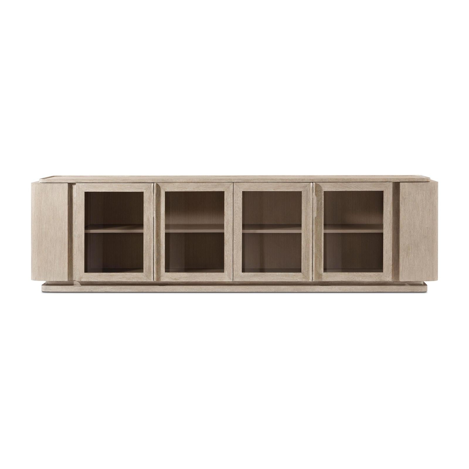 Theodore Alexander Repose Repose Wooden Media Console Clearance