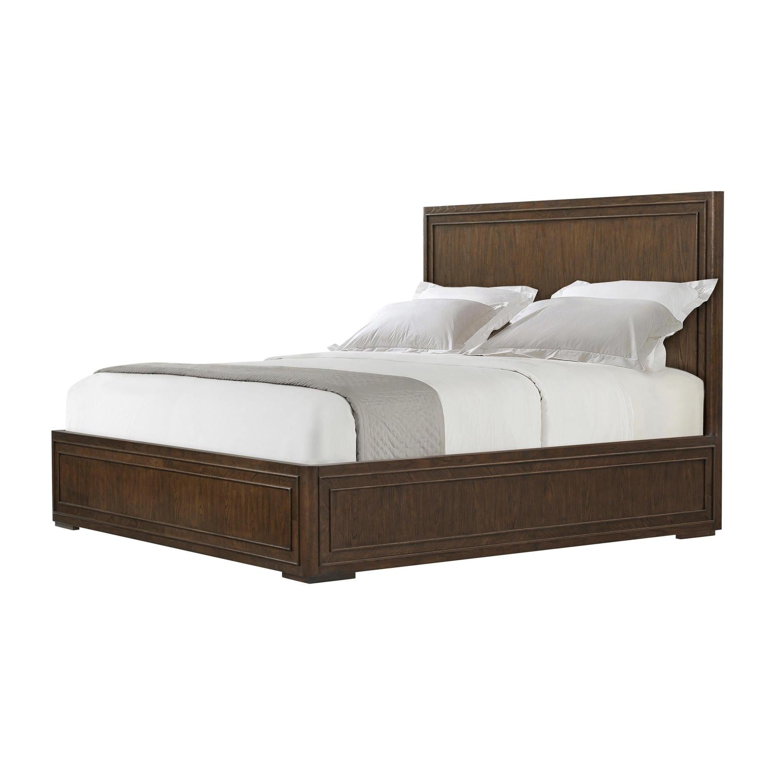 Theodore Alexander Surrey California King Wood Bed Clearance