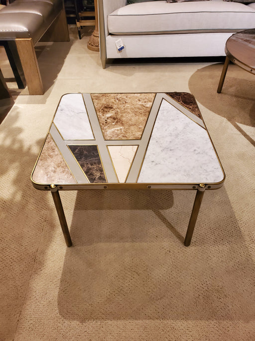 Theodore Alexander TA Iconic Square Cocktail Table Floor Sample