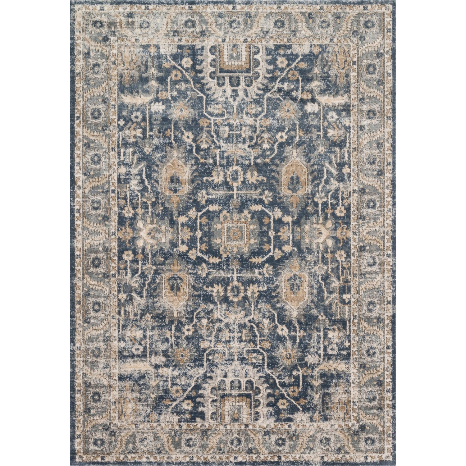 Loloi II Teagan TEA-03 Denim / Pebble Rug