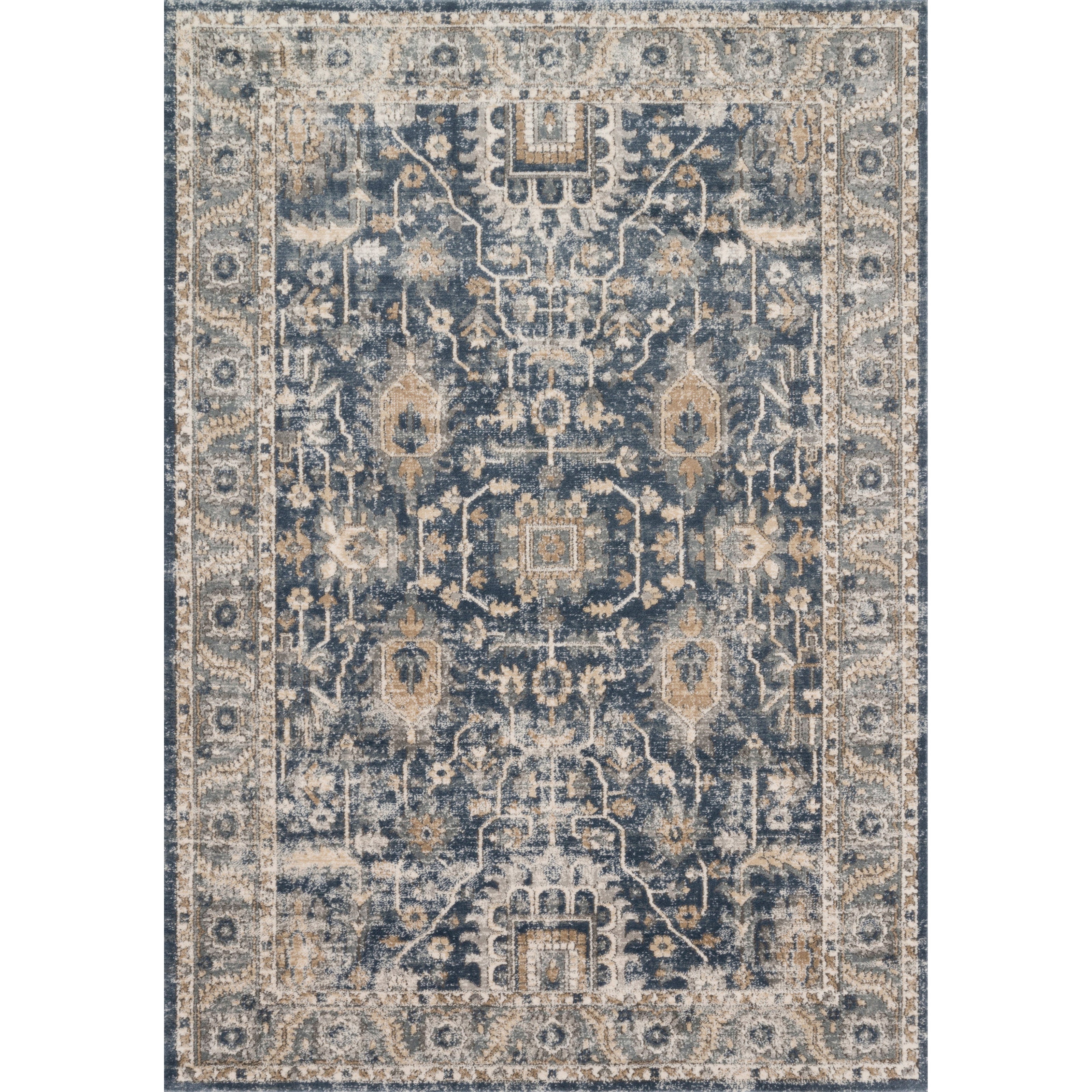 Loloi II Teagan TEA-03 Denim / Pebble Rug