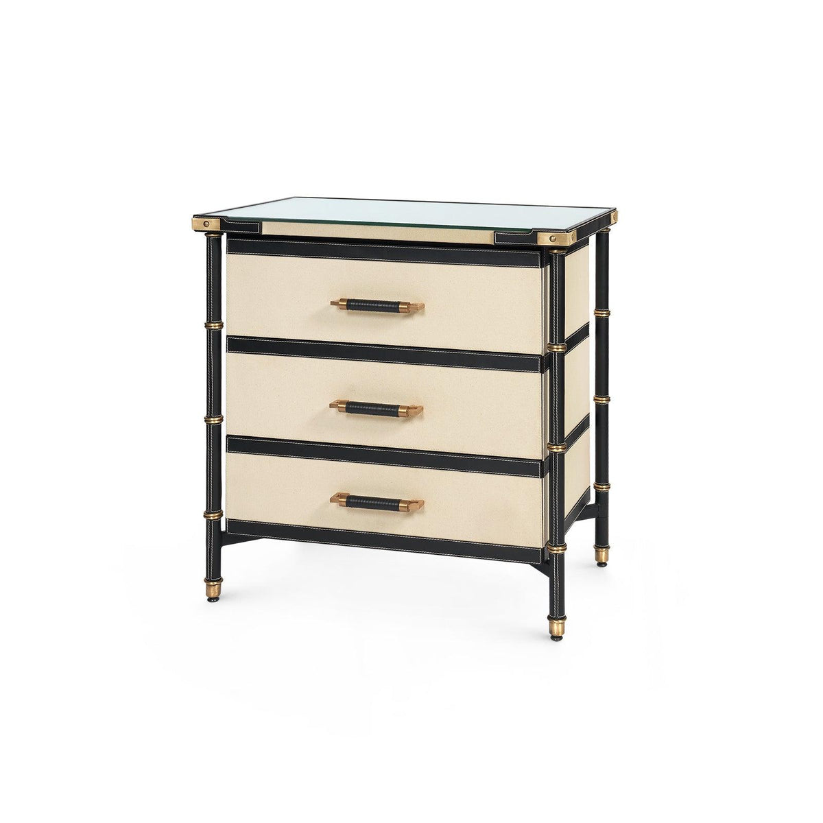 Villa & House Toulon 3Drawer Side Table — Grayson Living