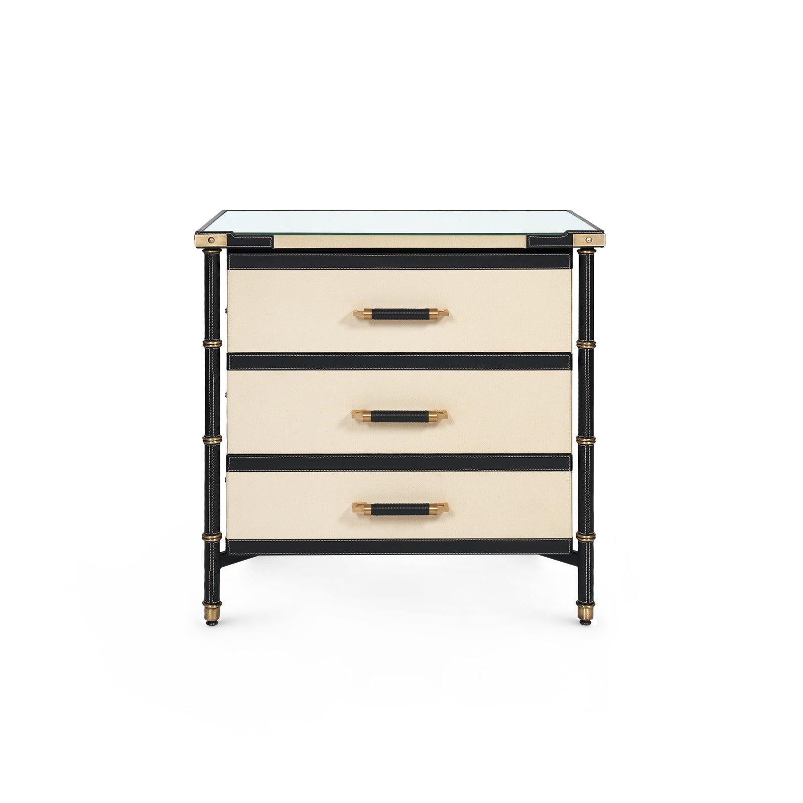 Villa & House Toulon 3-Drawer Side Table