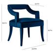 TOV Furniture Tiffany Performance Velvet Chair