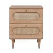 TOV Furniture Carmen Cane Nightstand
