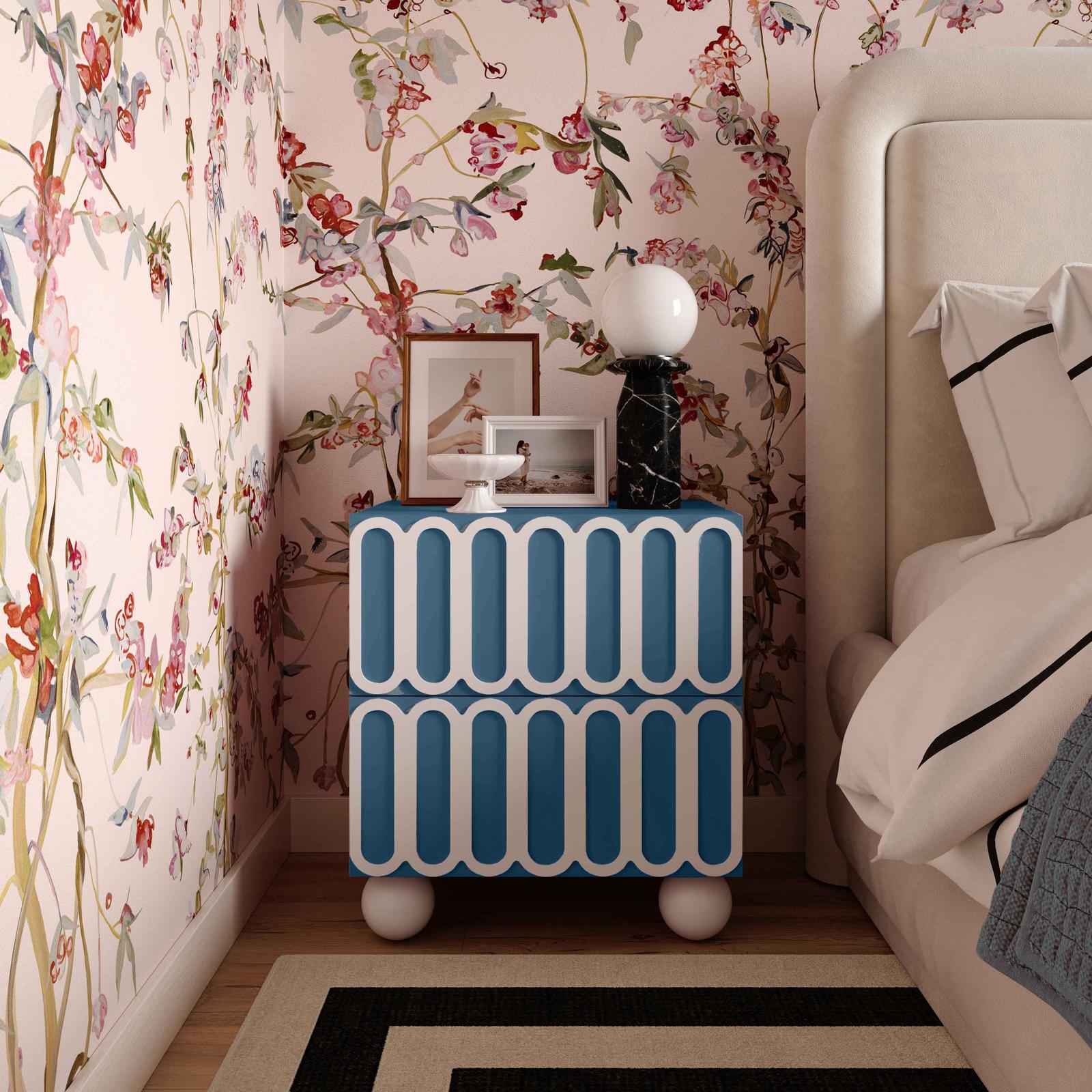 TOV Furniture Tori Motif 2-Drawer Nightstand