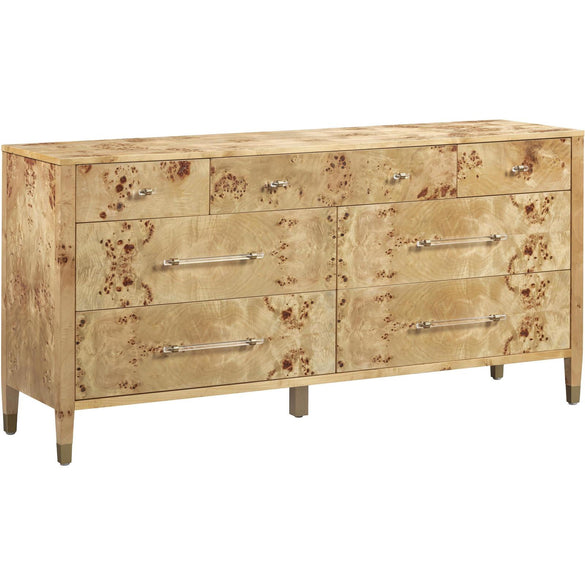 TOV Furniture Brandyss Burl Drawer Dresser