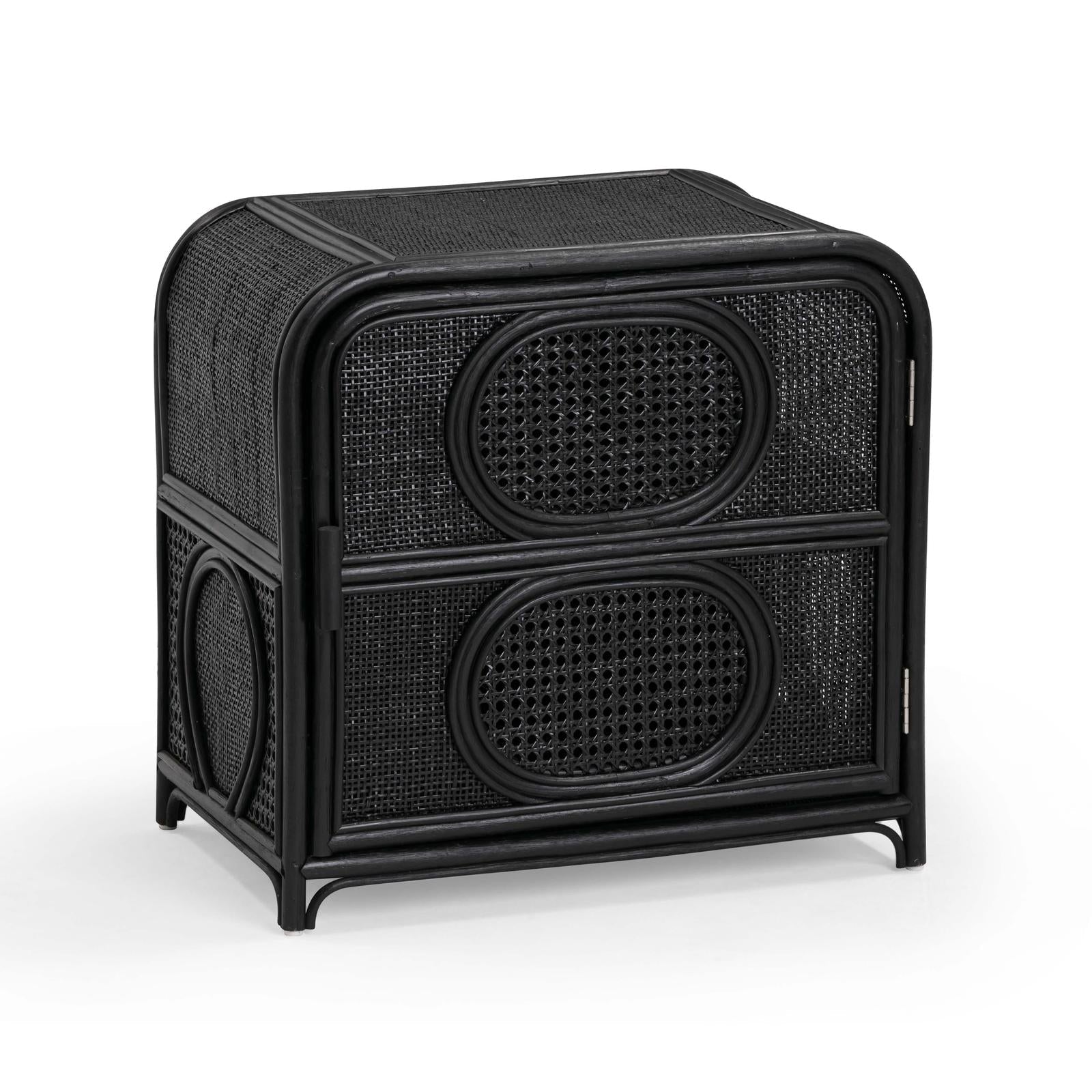 TOV Furniture Tina Rattan Nightstand With Storage