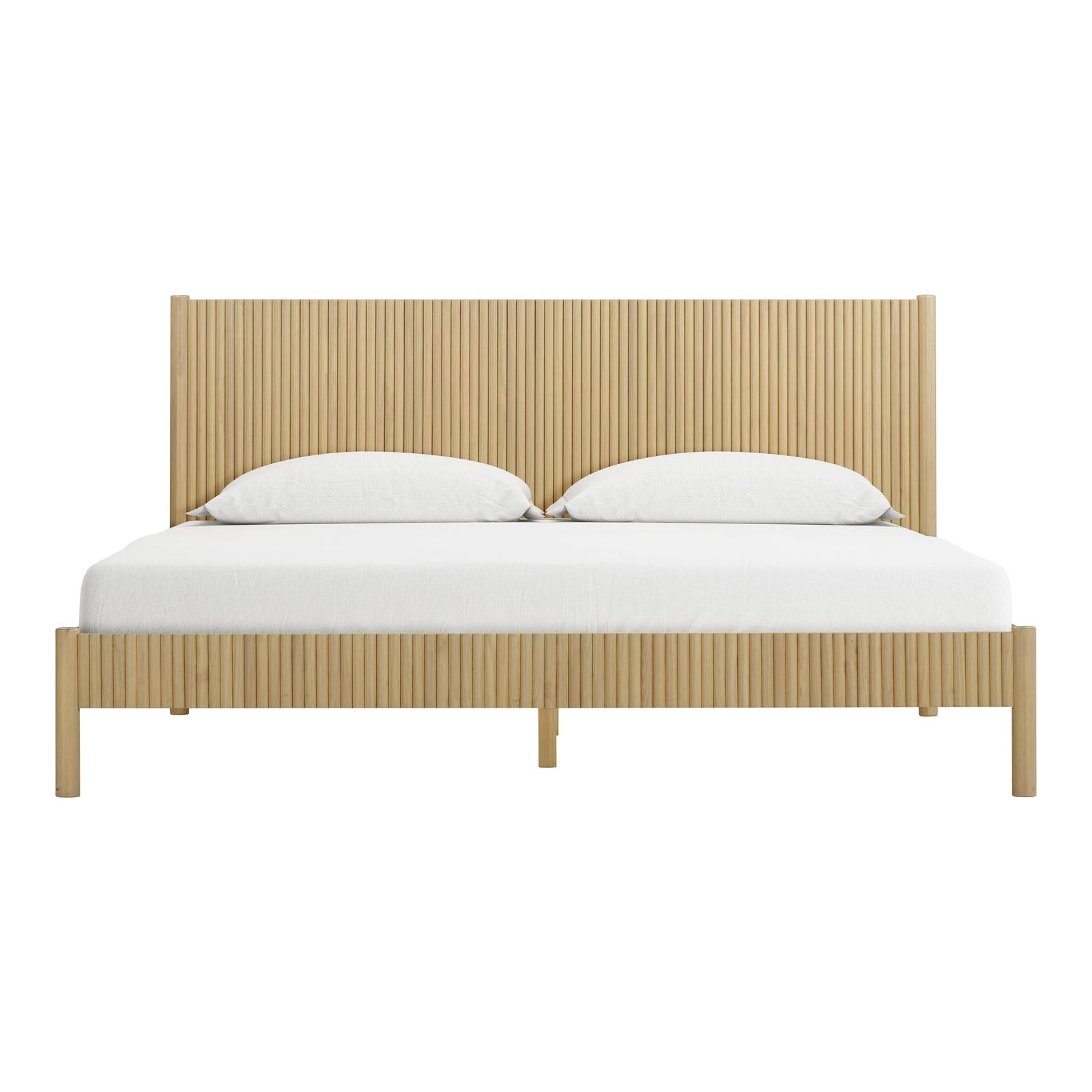 TOV Furniture Tyla Natural Wood Bed