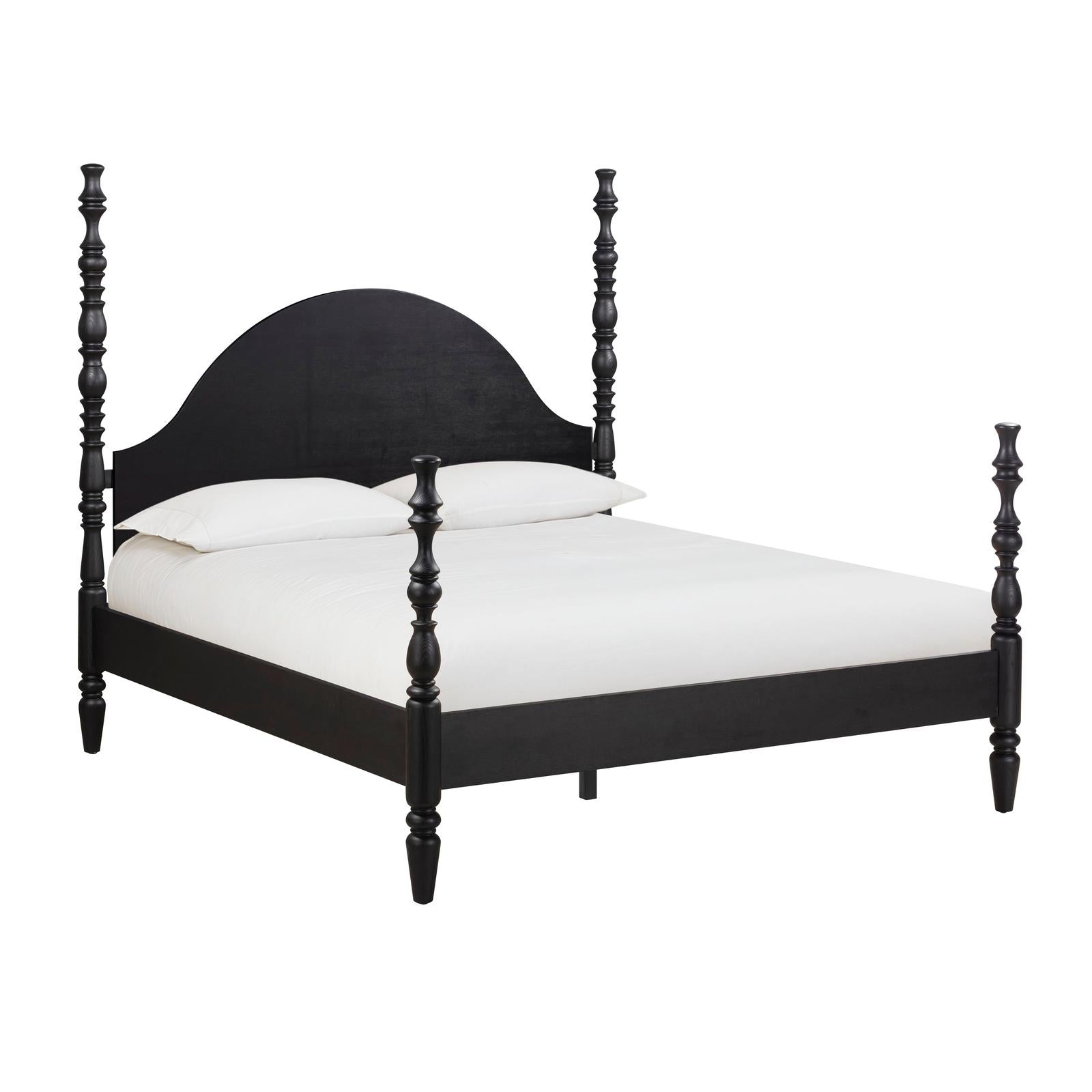TOV Furniture Rosalie Black Ash Bed