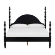 TOV Furniture Rosalie Black Ash Bed