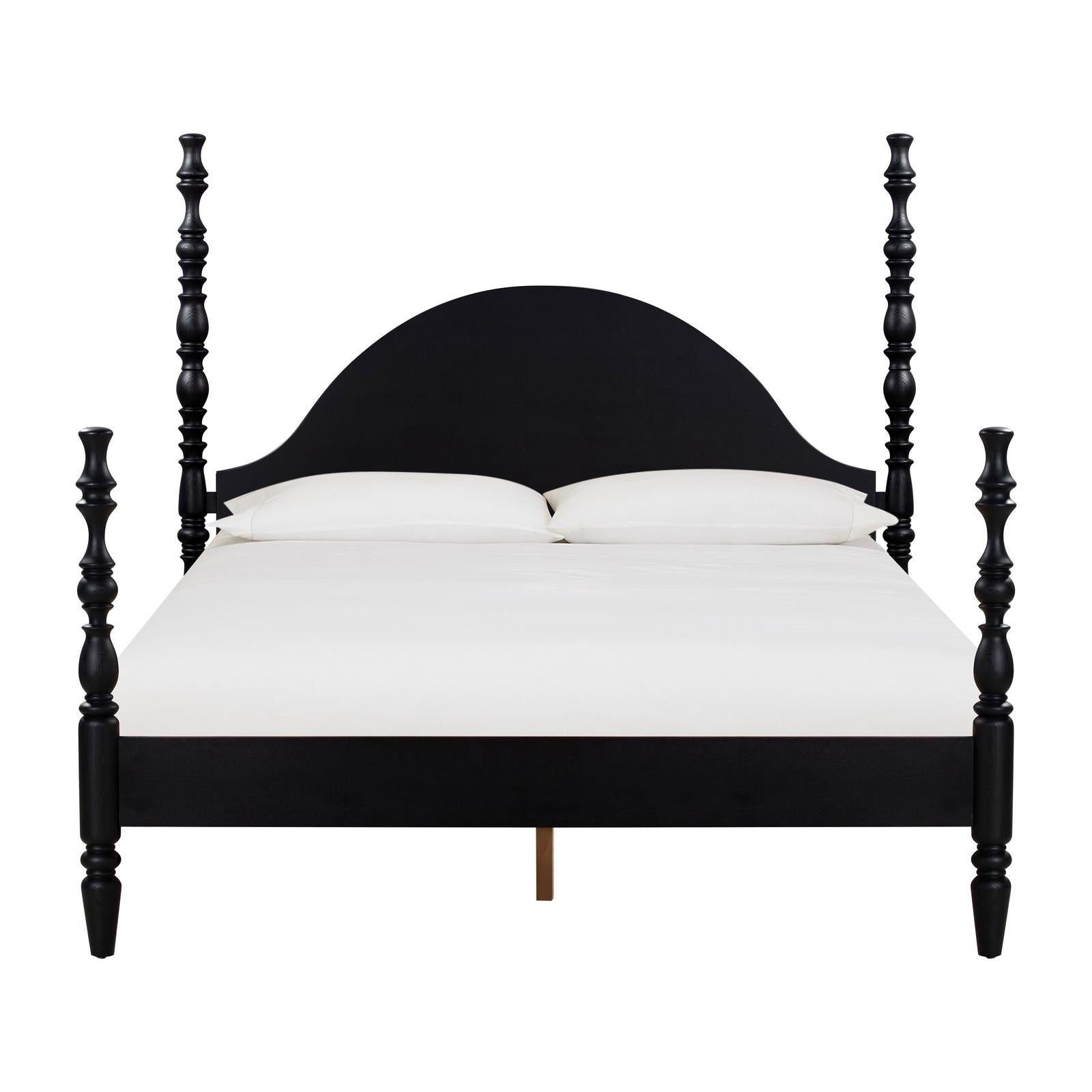 TOV Furniture Rosalie Black Ash Bed