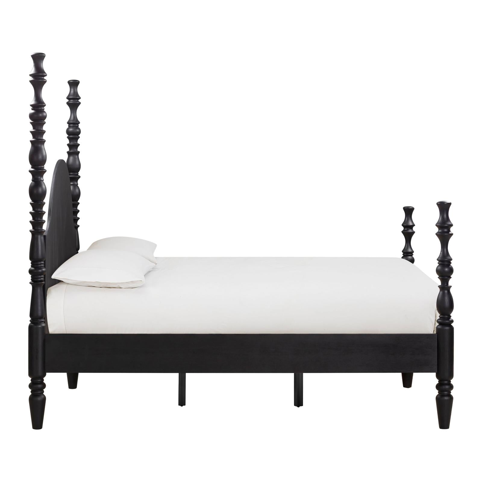 TOV Furniture Rosalie Black Ash Bed