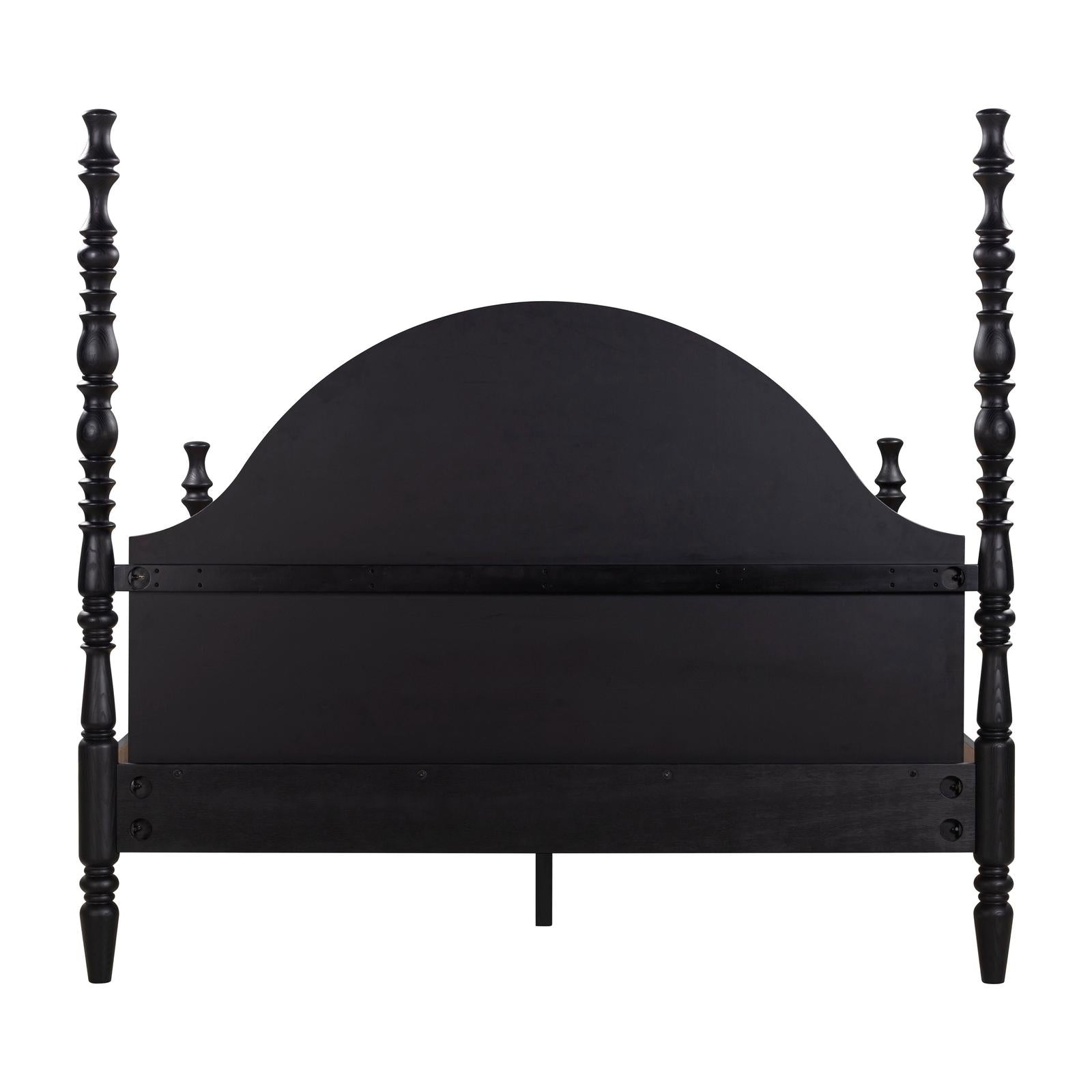 TOV Furniture Rosalie Black Ash Bed