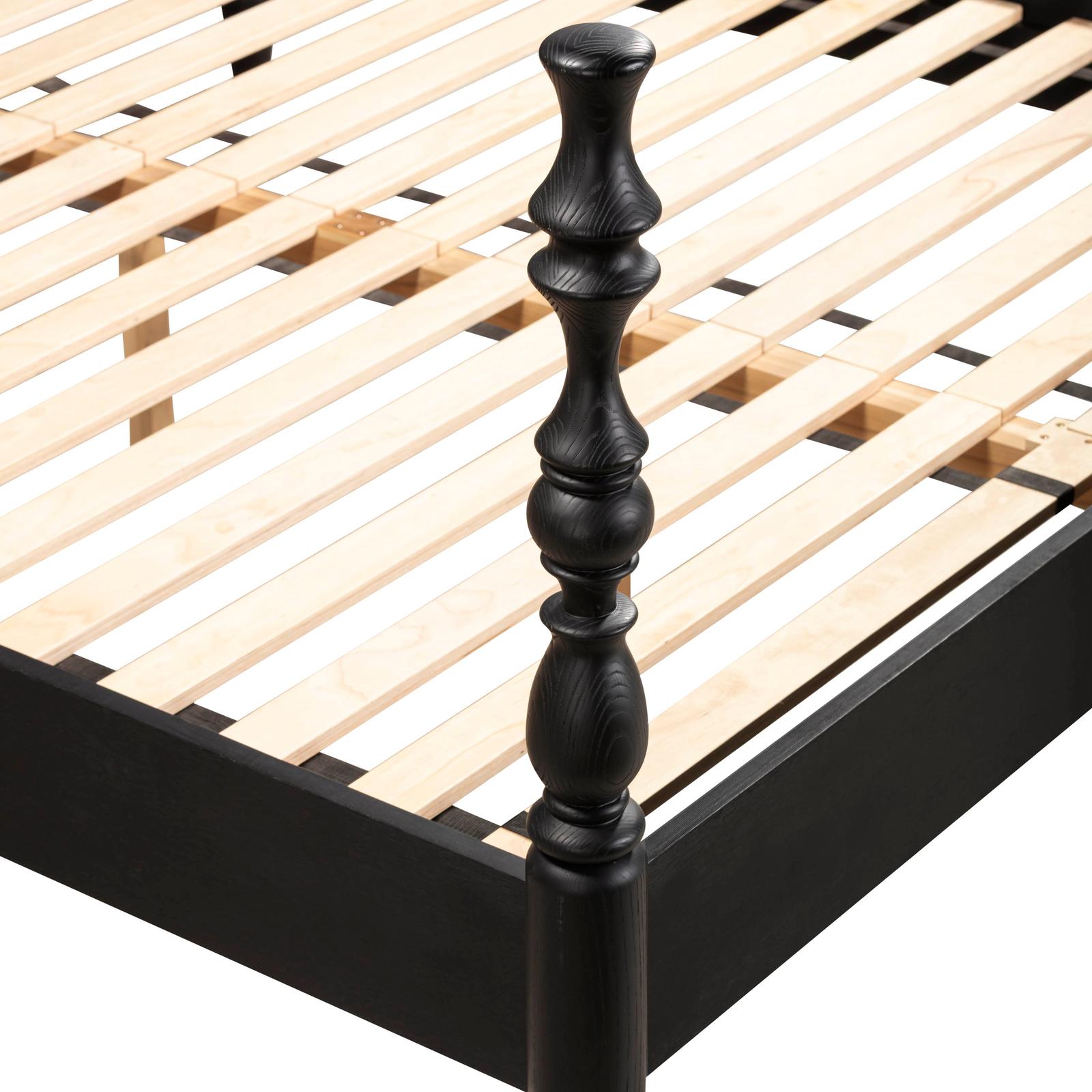 TOV Furniture Rosalie Black Ash Bed