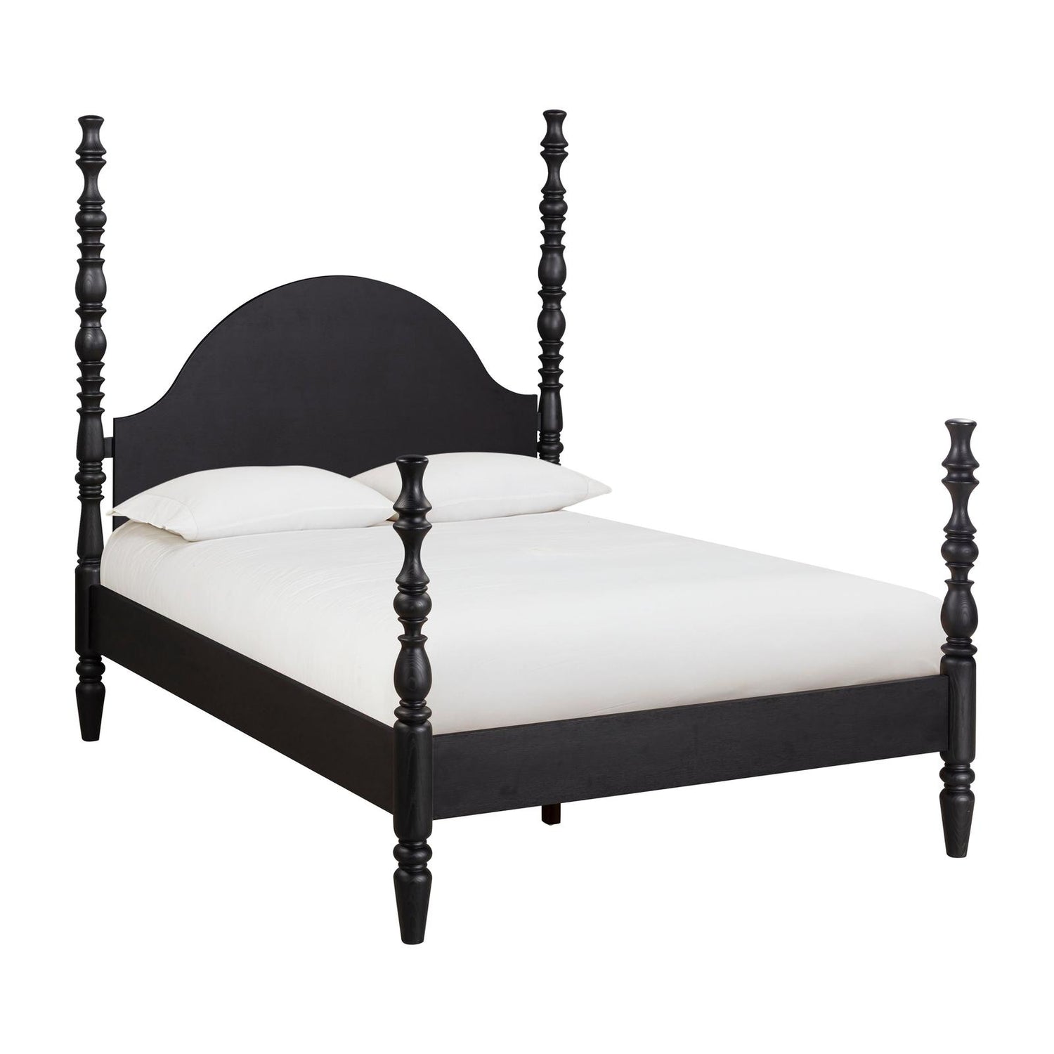 TOV Furniture Rosalie Black Ash Bed