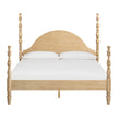 TOV Furniture Rosalie Washed Natural Ash Bed