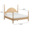 TOV Furniture Rosalie Washed Natural Ash Bed