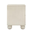 TOV Furniture Grappa Wood & Raffia Wavy 2-Drawer Nightstand
