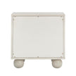 TOV Furniture Grappa Wood & Raffia Wavy 2-Drawer Nightstand