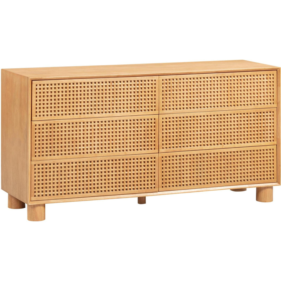 TOV Furniture Miles Natural Wood Drawer Dresser